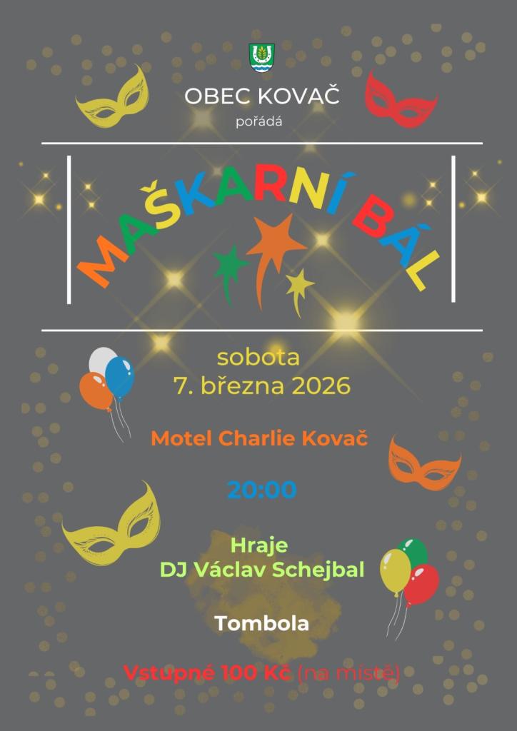 Maškarní bál Kovač